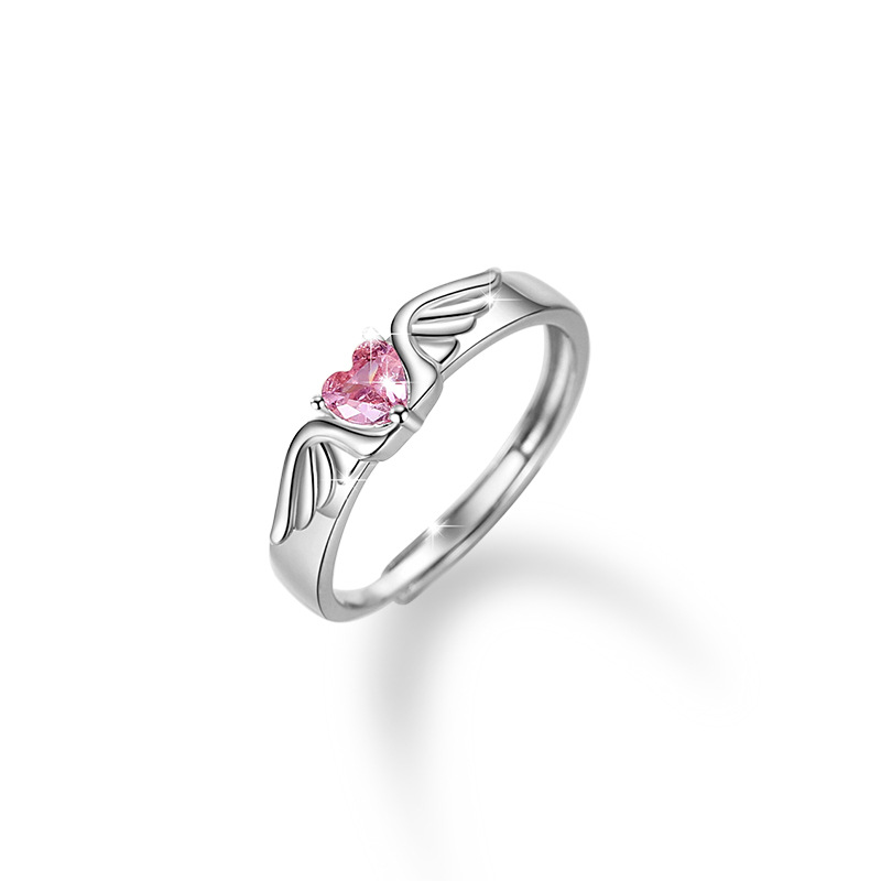 Sterling Silver Couple Ring 4