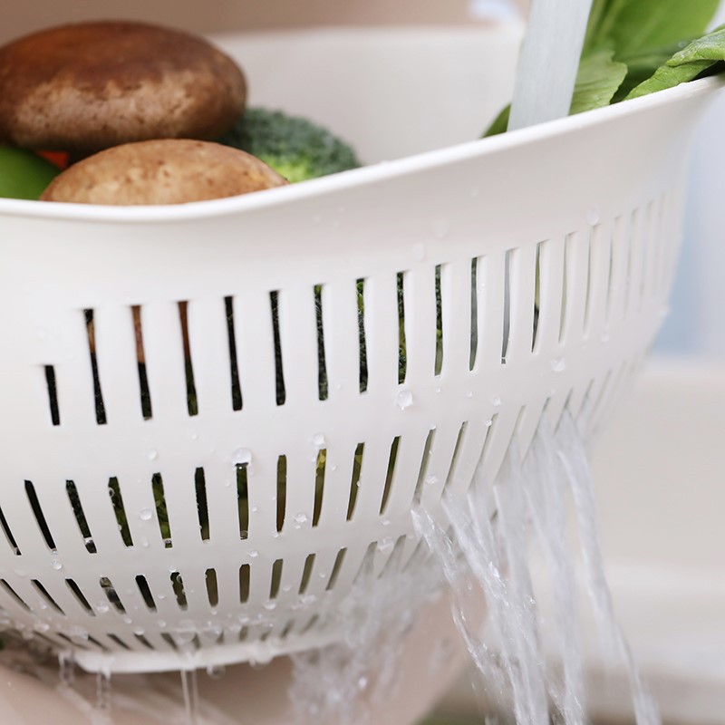 Fanyi Double-Layer Hollow Fruit Plate Image 1