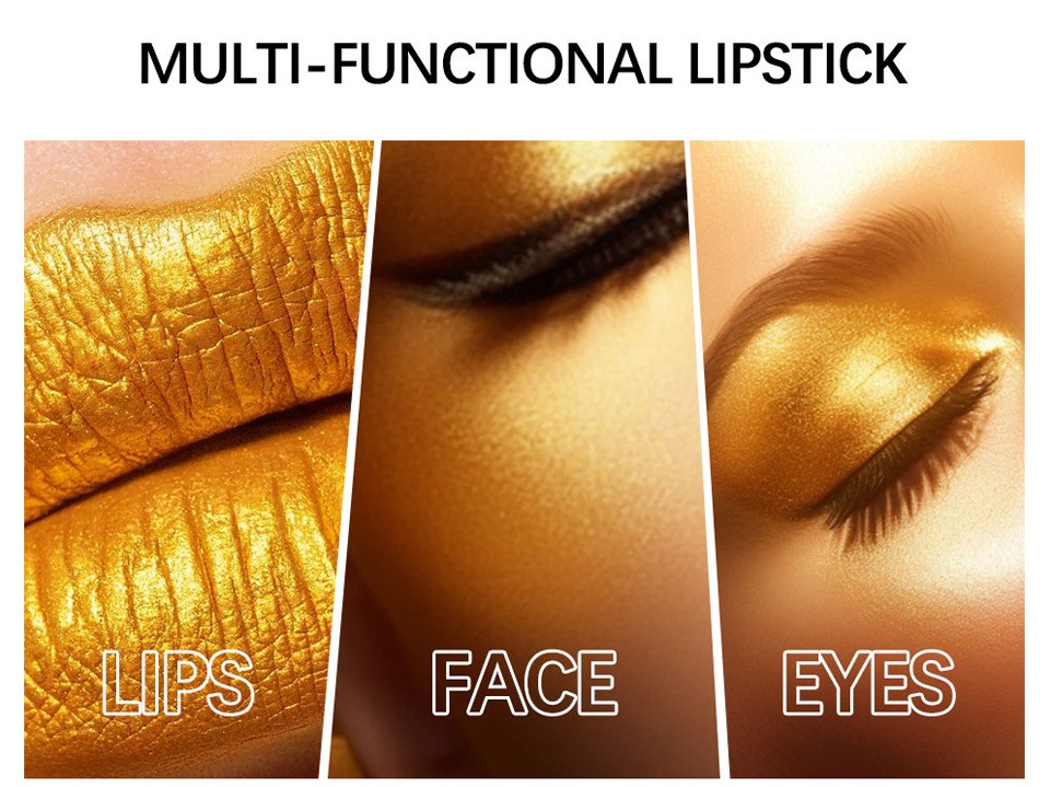 Lipstick Kit Gold Bar Makeup Set Image 2