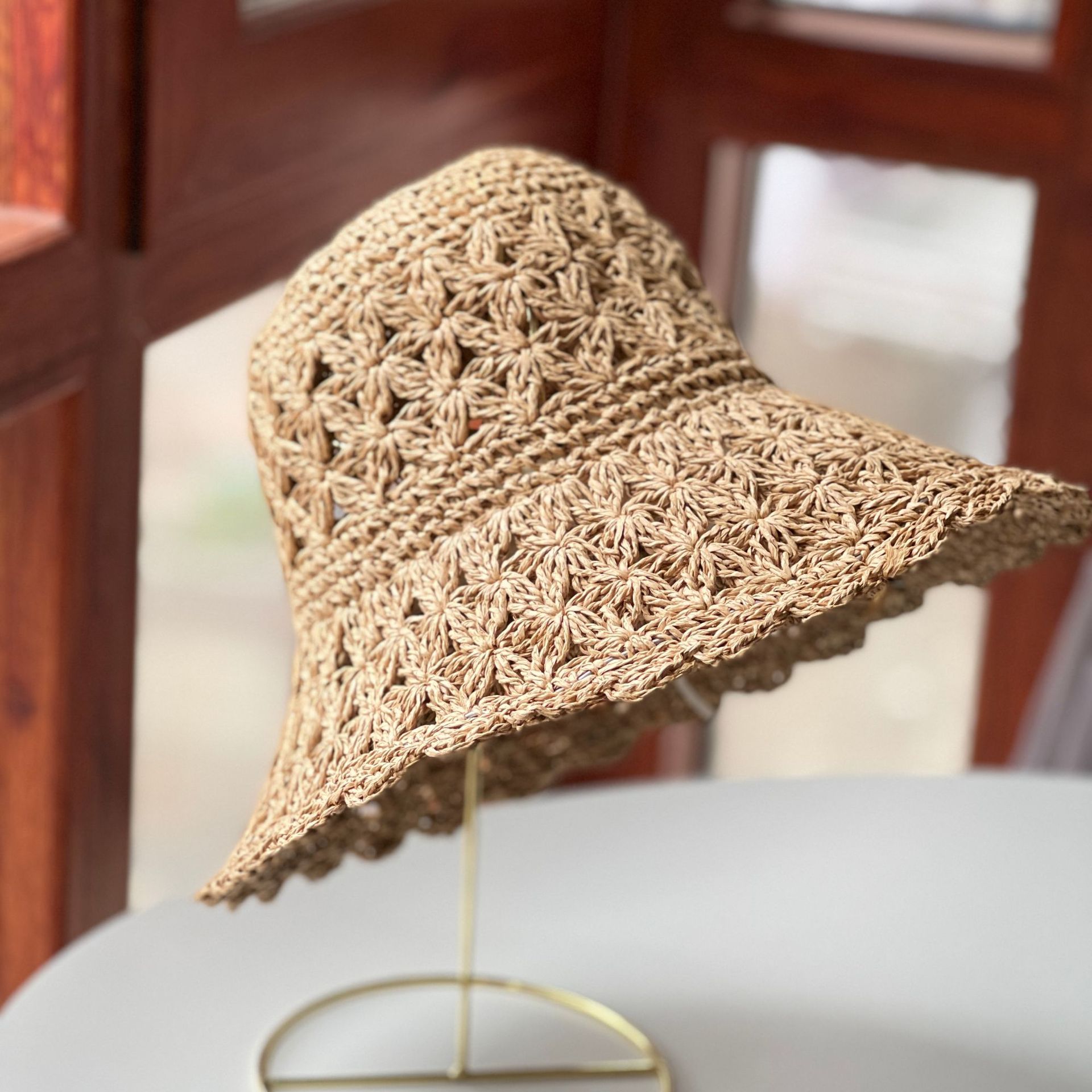 Straw Hat Beige