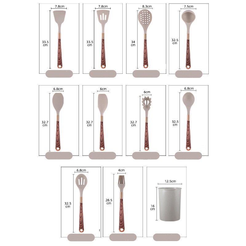 Silicone Kitchenware Set