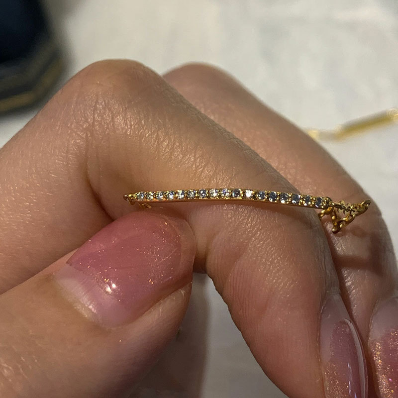Simple Radian Gang Drill Bracelet - Image 3