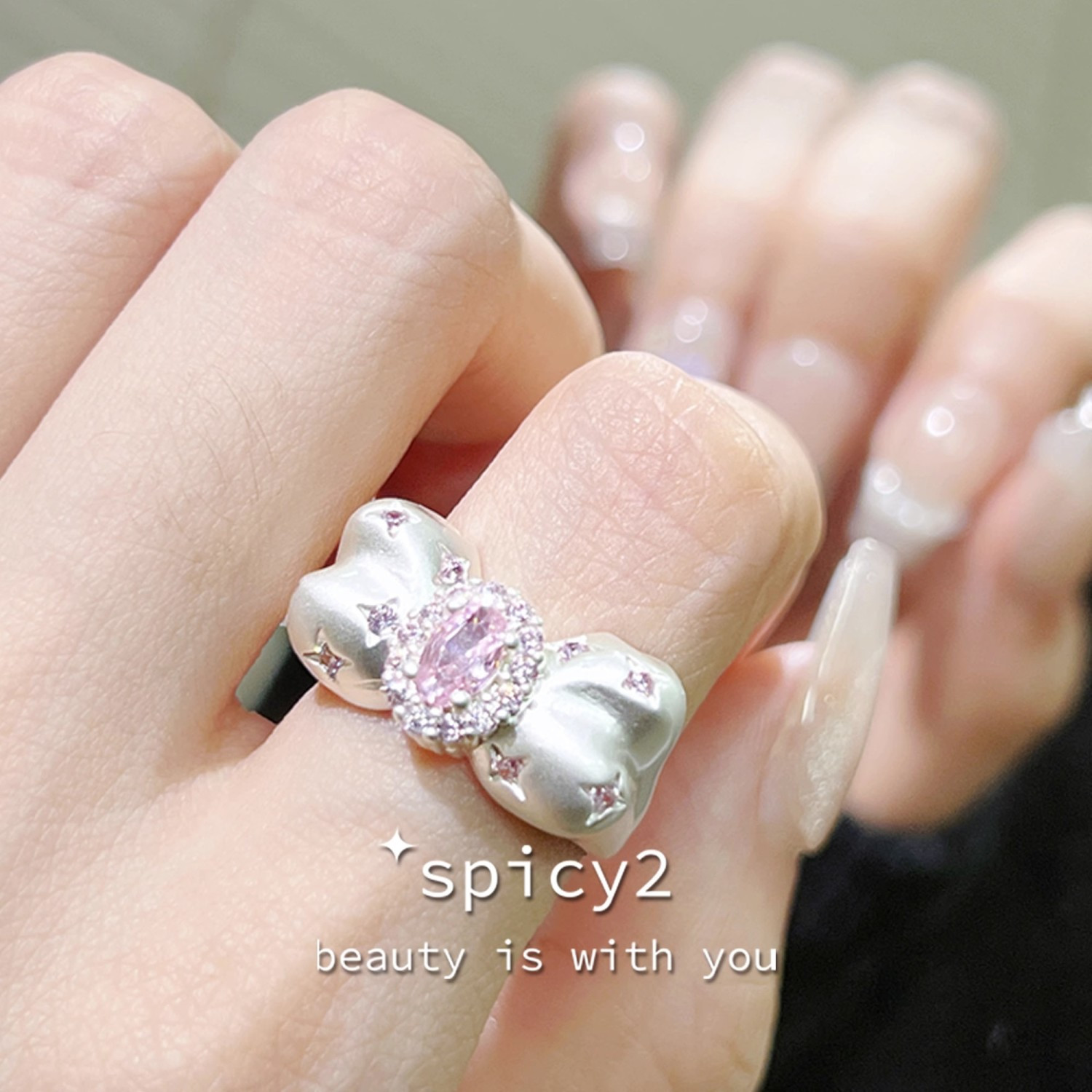 Fairy Sweet Index Finger Ring Image 4