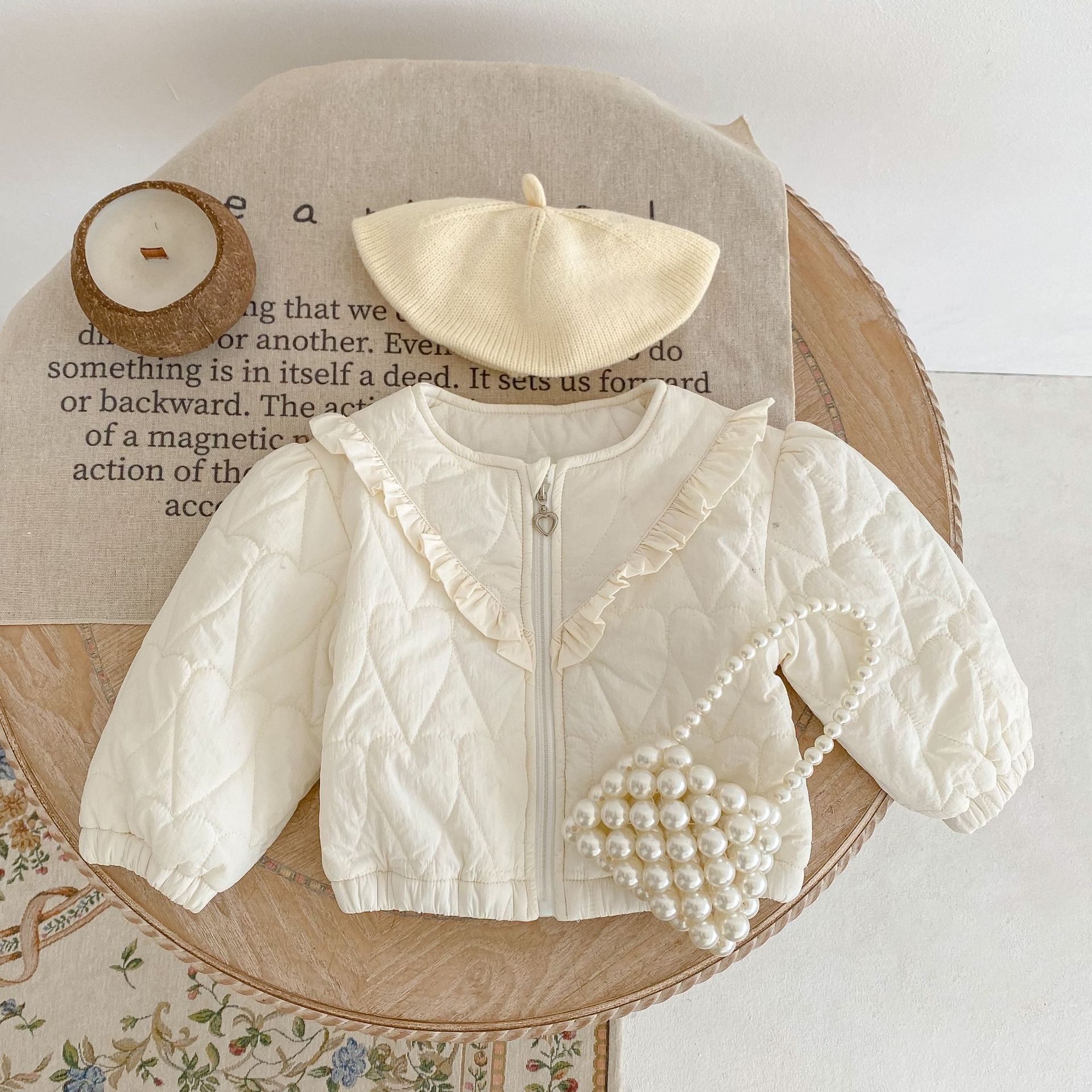 Baby Girls' Cotton-padded Jacket
