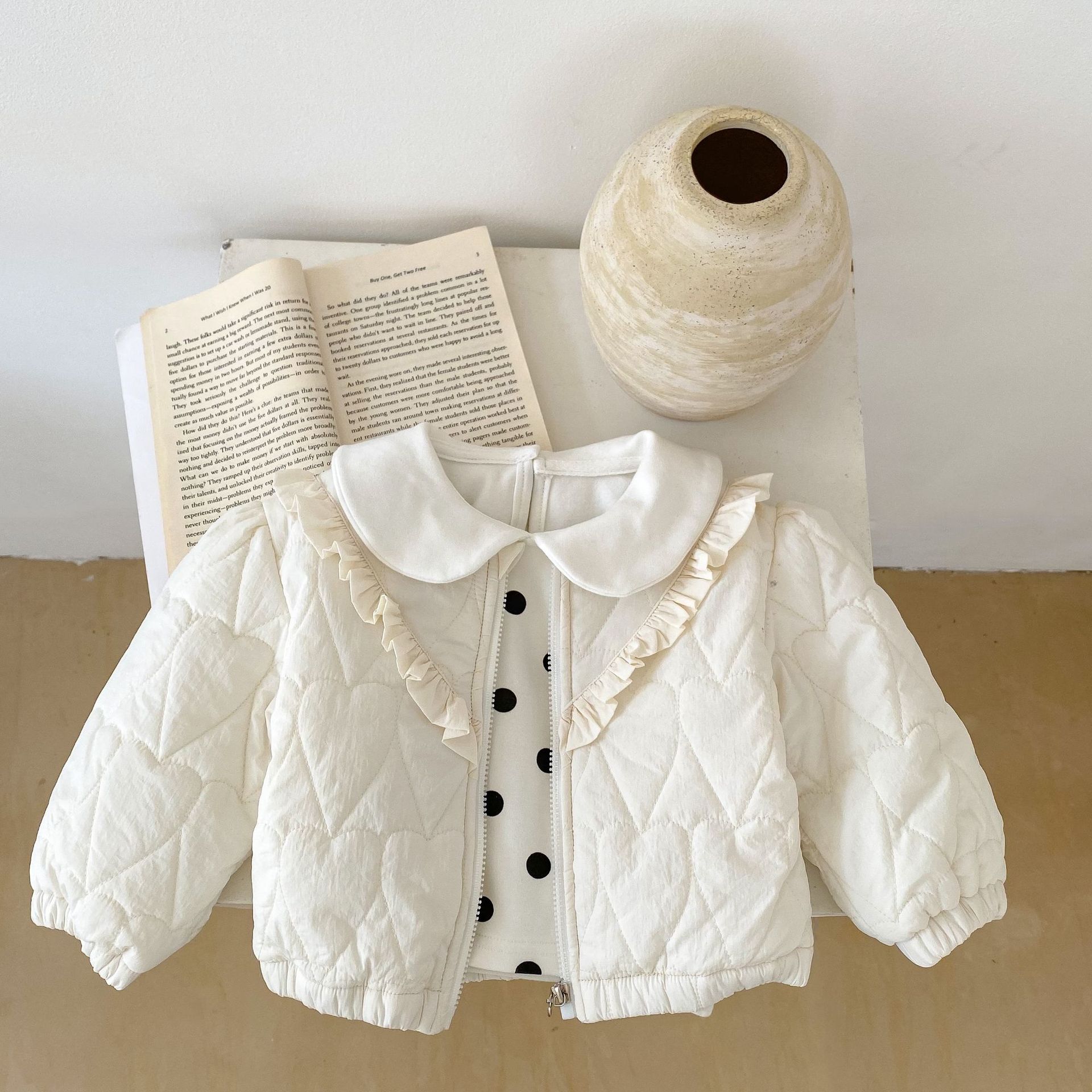Baby Girls' Cotton-padded Jacket