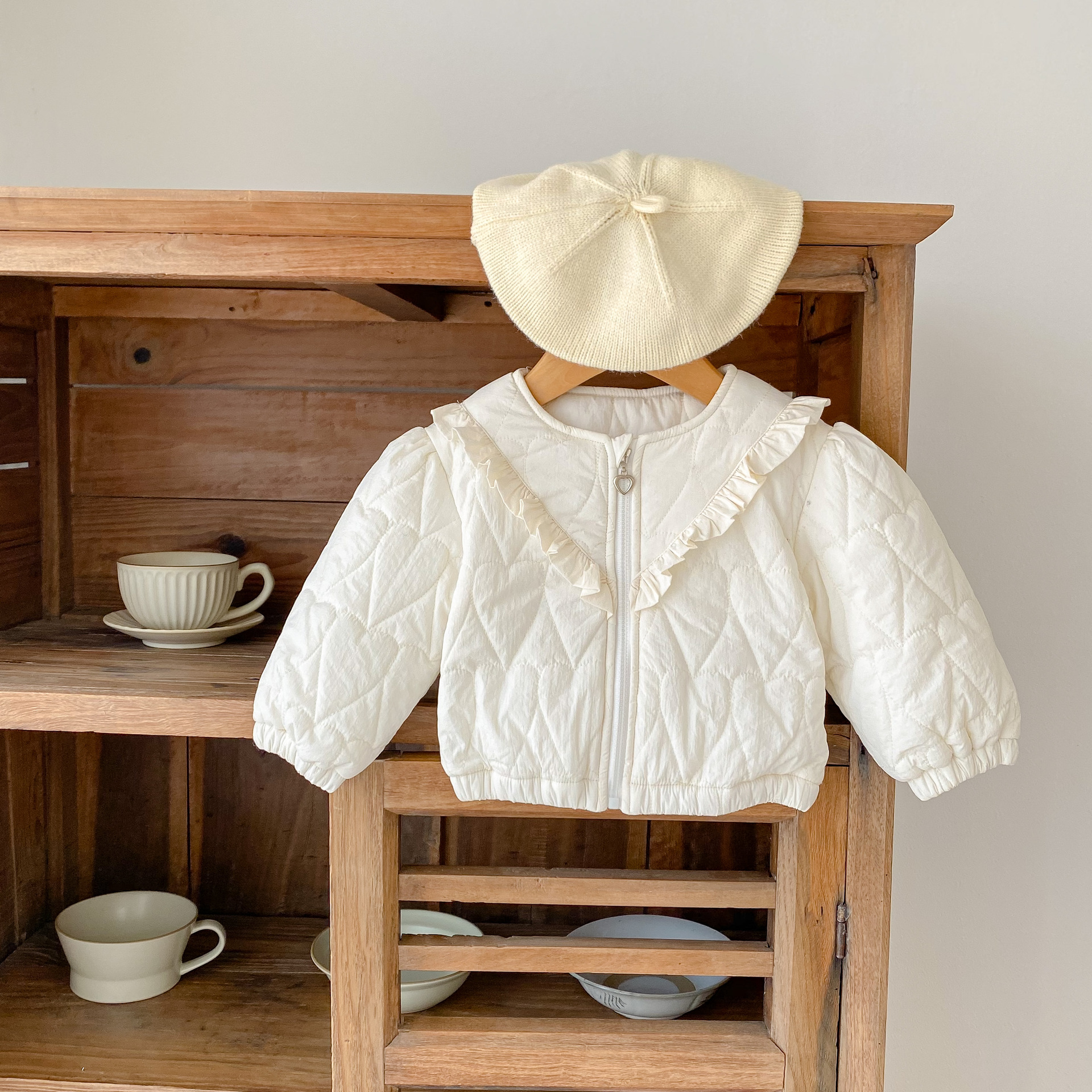Baby Girls' Cotton-padded Jacket
