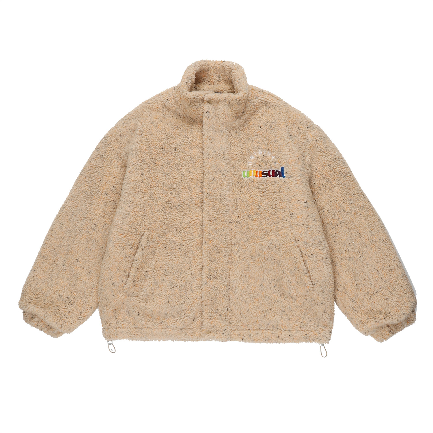 American Lambswool Coat in Misty Gray