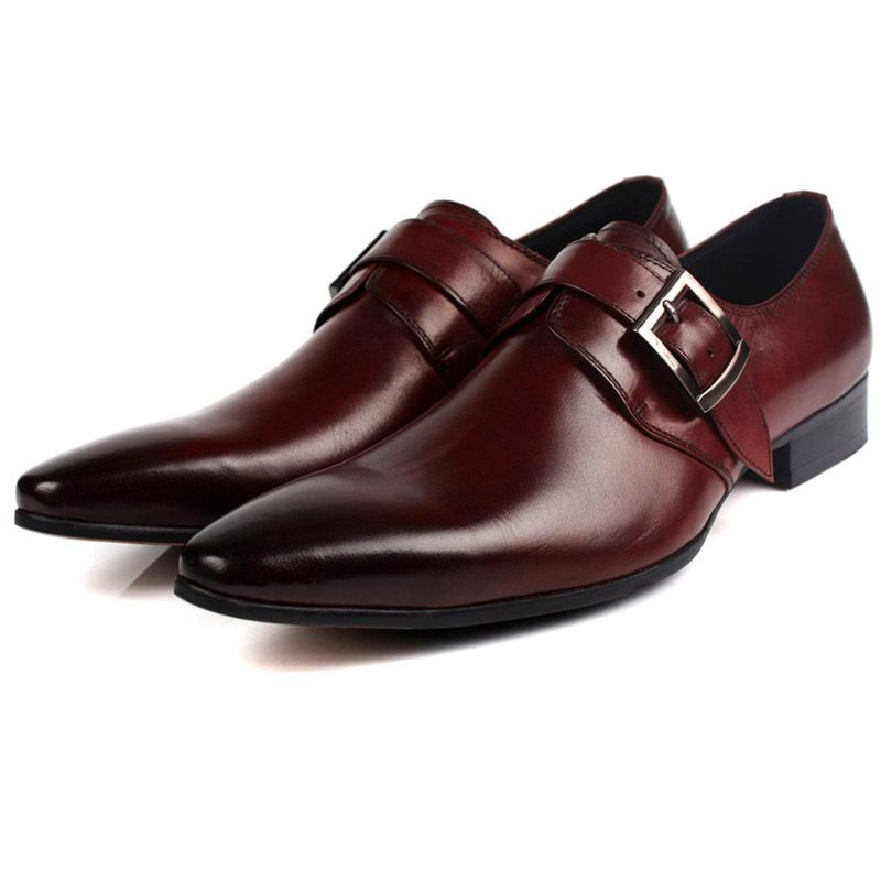 Men's Business Suits Pointed Toe Shoes Image 9