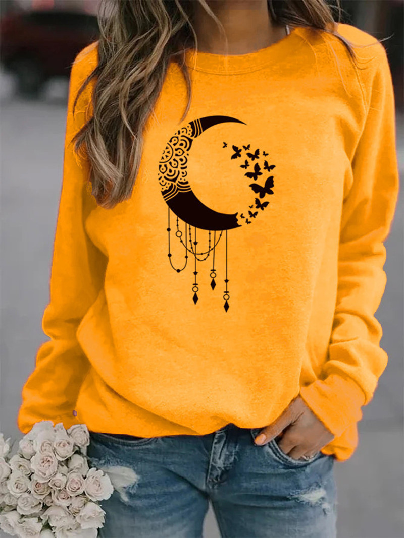 Animal Print Crew Neck Sweater 3