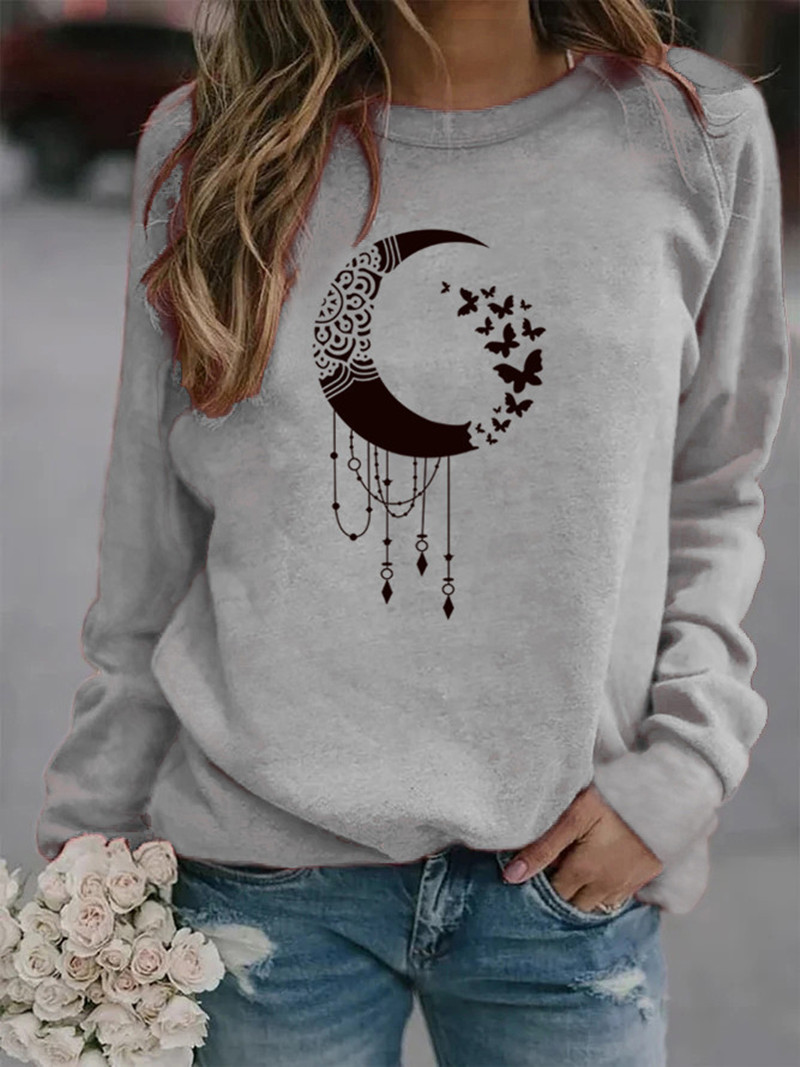 Animal Print Crew Neck Sweater 2
