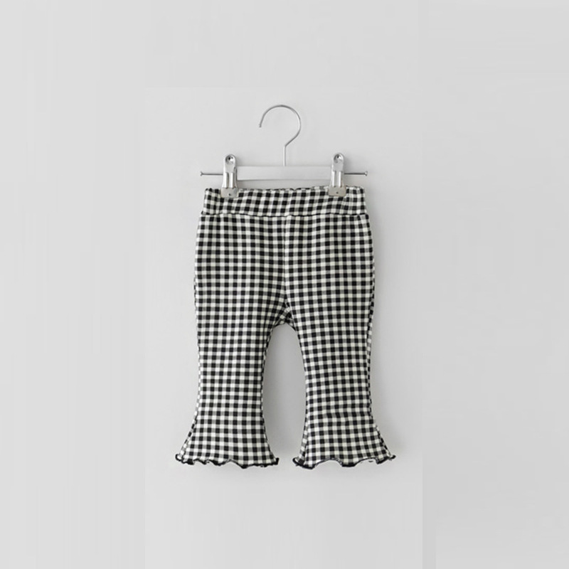 Plaid Flared Pants - Image 8