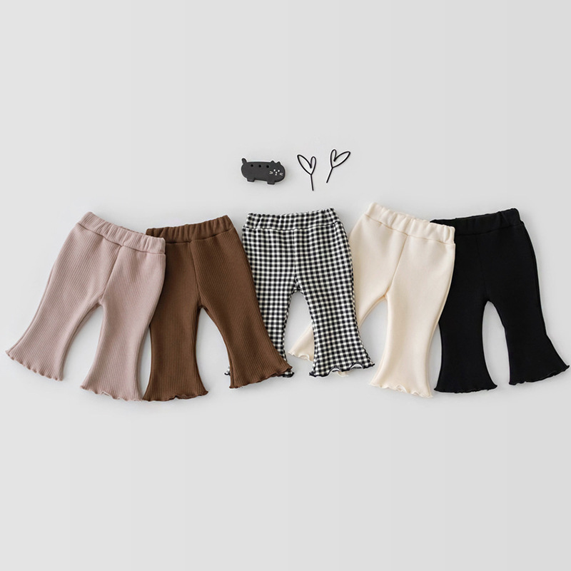 Plaid Flared Pants - Image 10