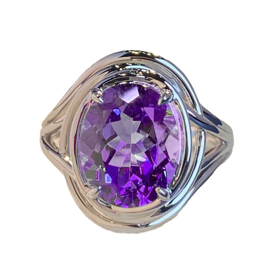 Fashion Amethyst Ring Image 3