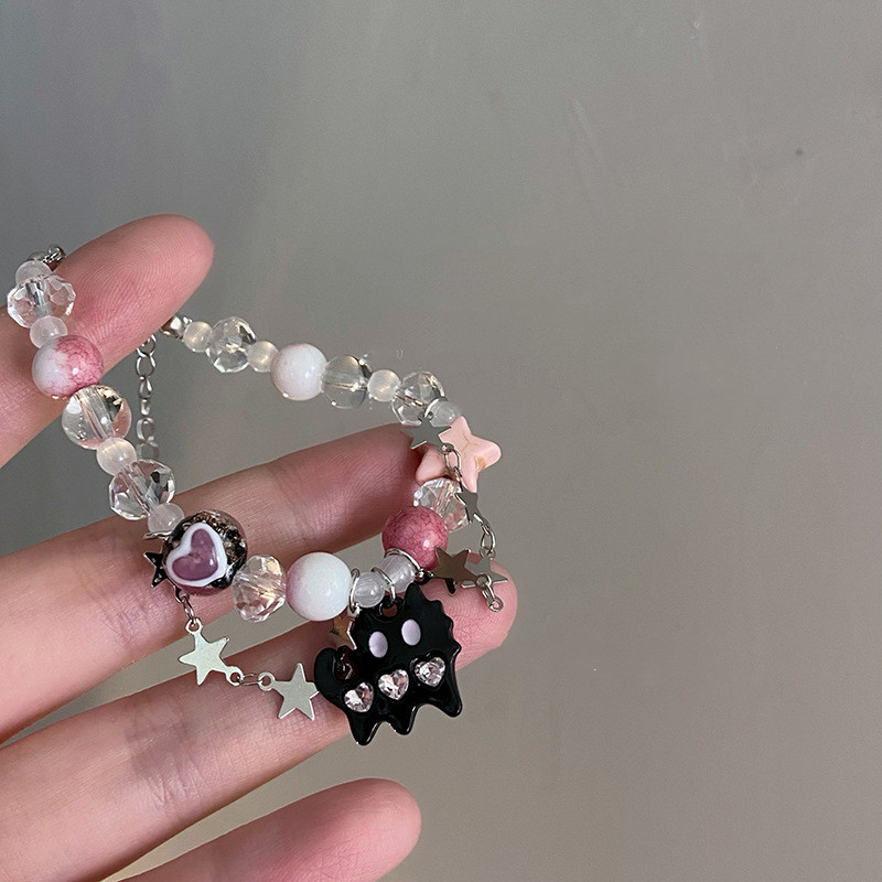 Colorful Icy Funny Cat Bracelet Image 4