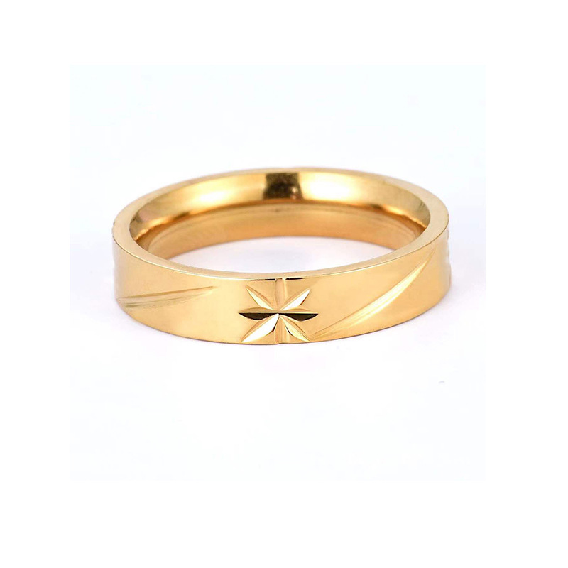 Men's Fashion Simple Stainless Steel Ring