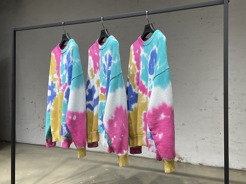 Tie Dye Sweater Image 3