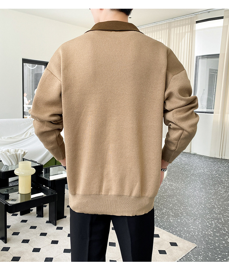 Comfortable Half Zipper Sweater