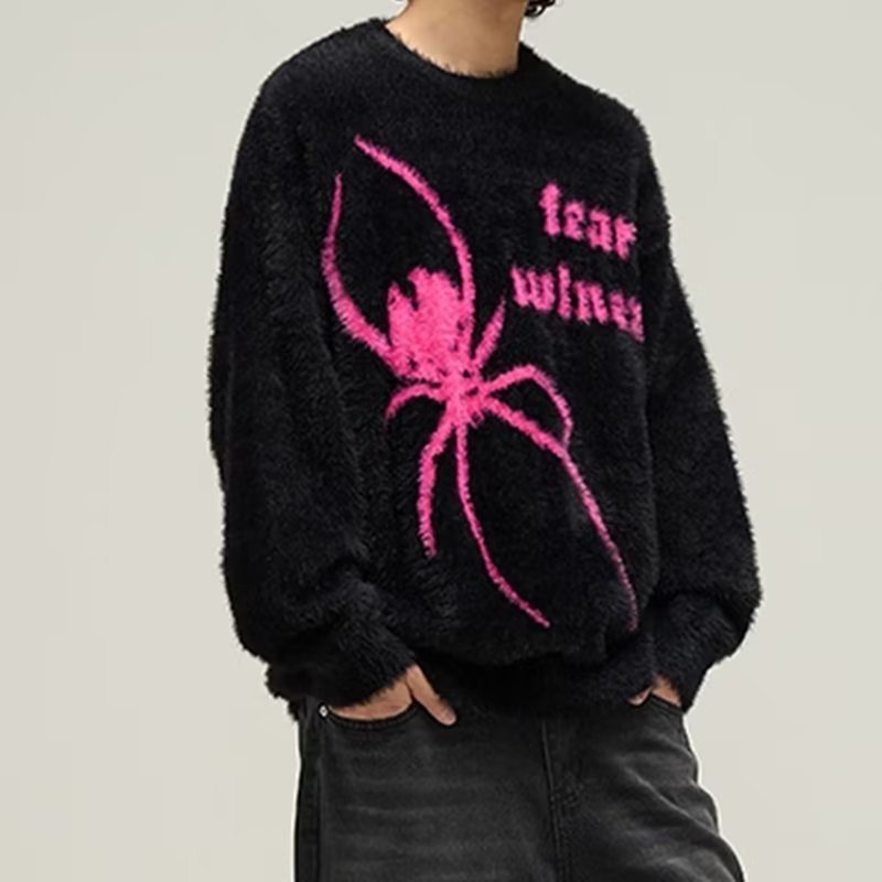 Retro Minority Spider Sweater Image 4