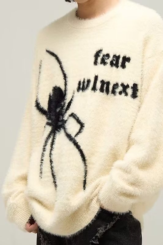 Retro Minority Spider Sweater Image 2