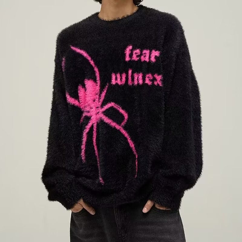 Retro Minority Spider Sweater Image 5