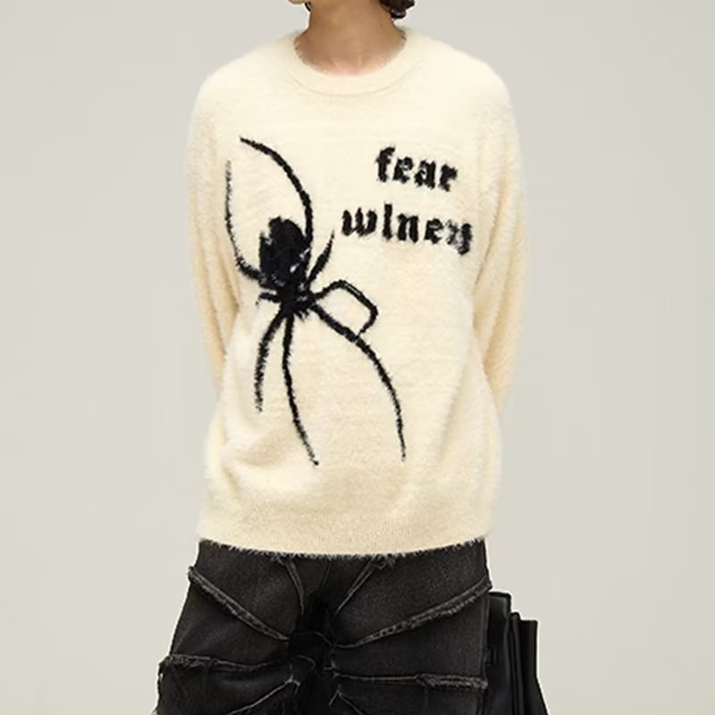 Retro Minority Spider Sweater Image 6