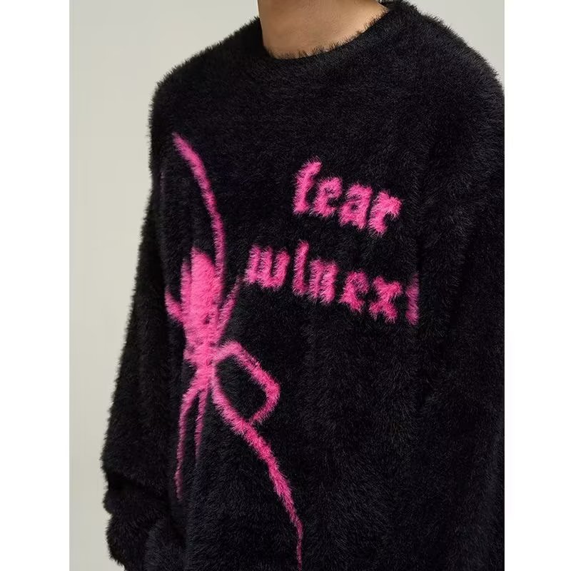 Retro Minority Spider Sweater Image 3
