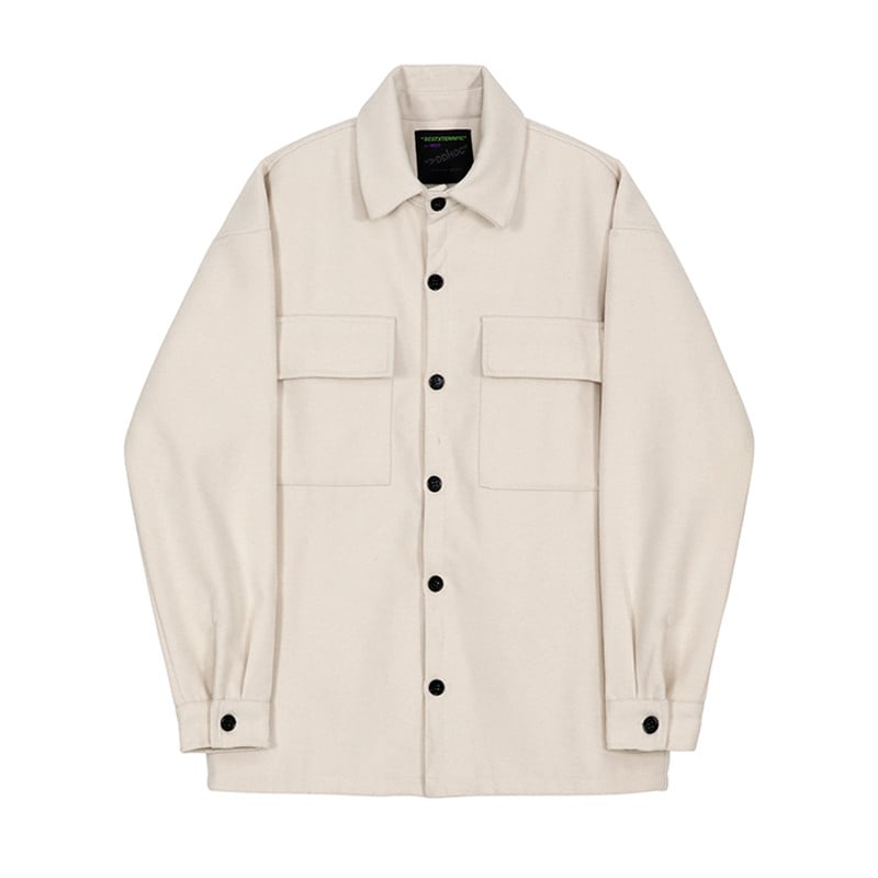 Thickening Trend Woolen Coat