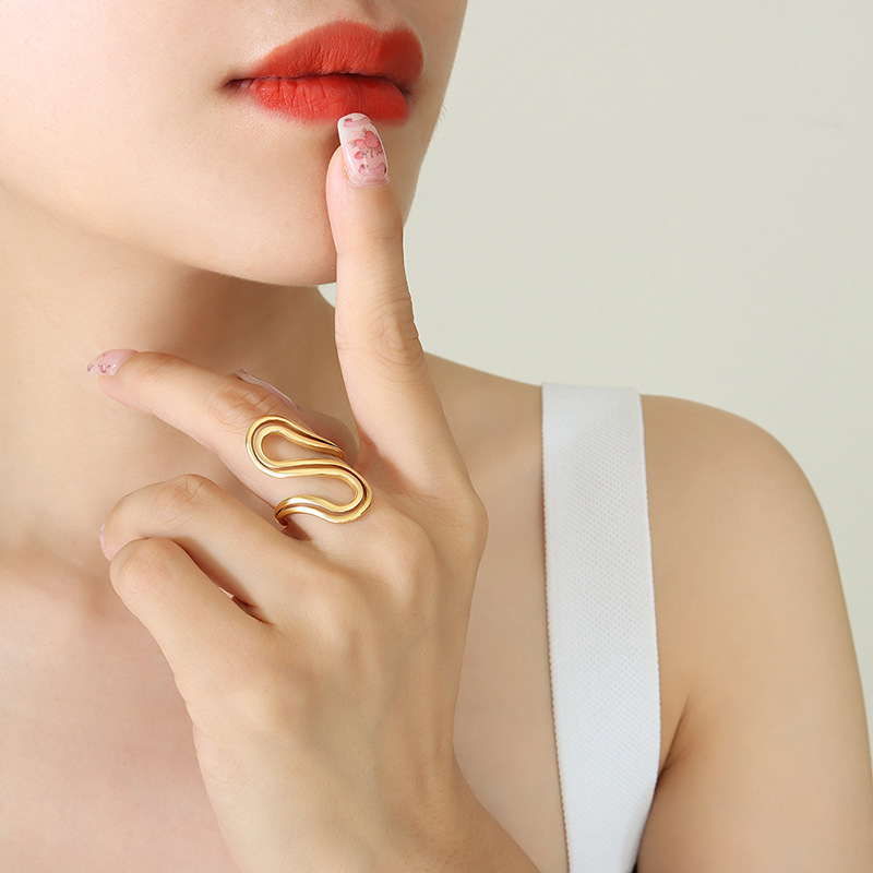 Elegant Titanium Steel Ring
