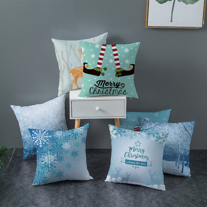 Christmas Snowflake Cushion 3