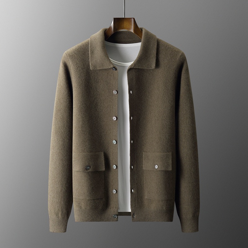 Men's Wool Cardigan