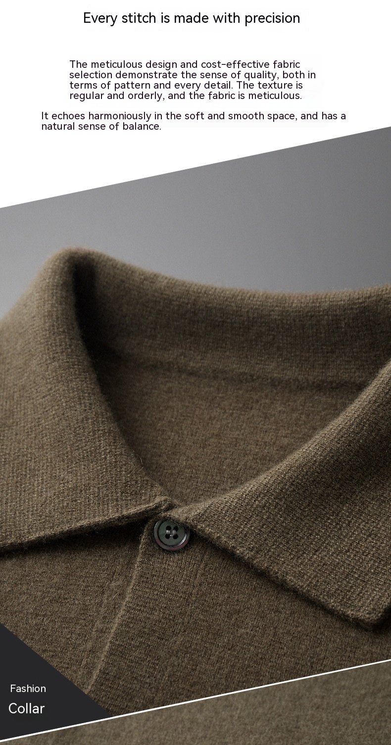 Men's Wool Cardigan
