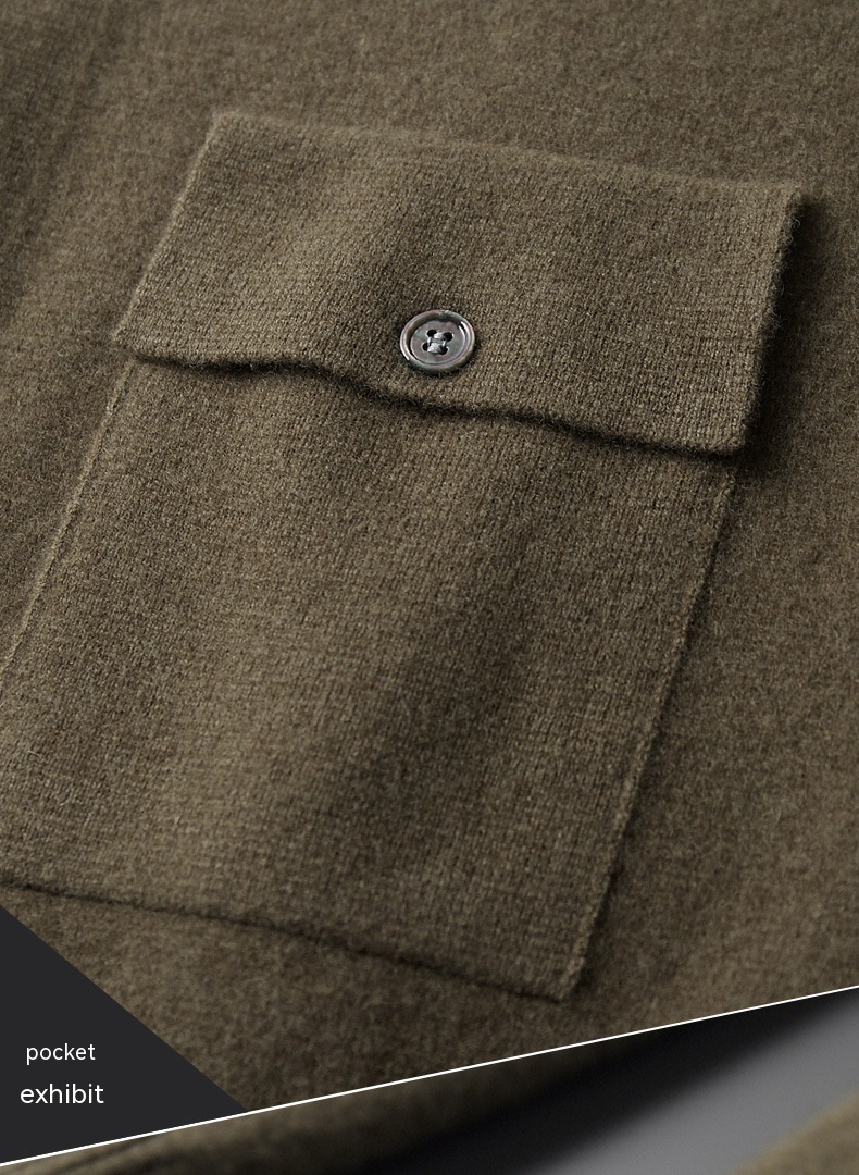 Men's Wool Cardigan
