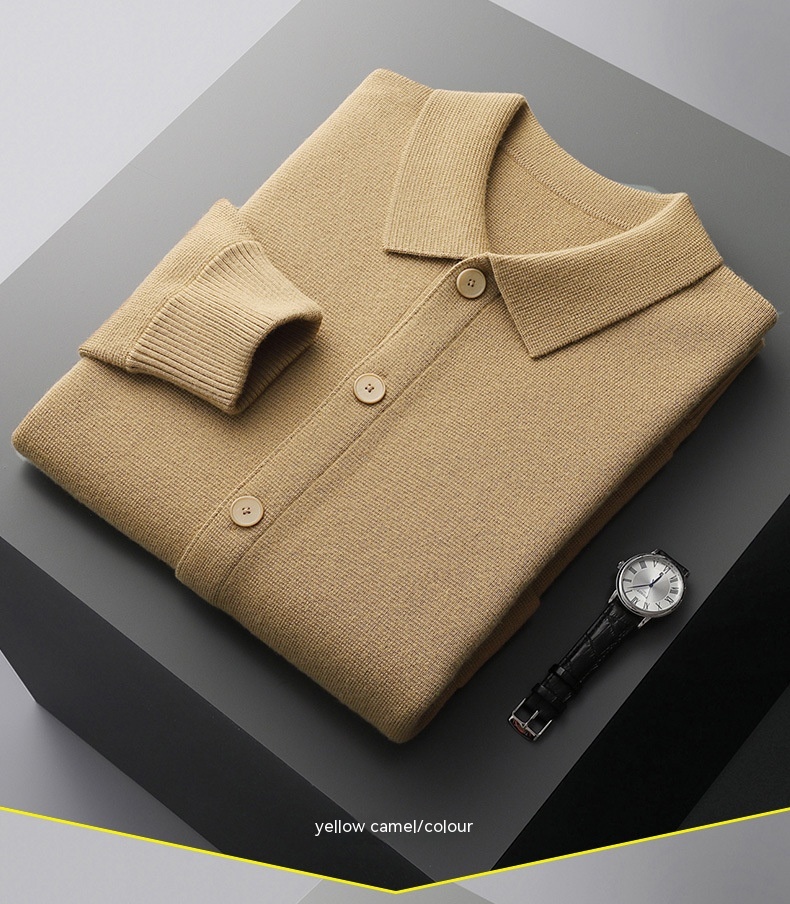 Men's Wool Cardigan