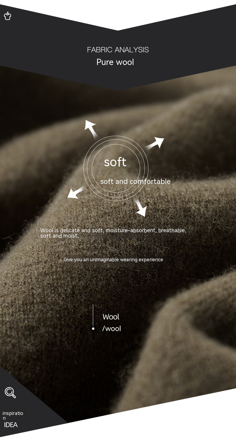 Men's Wool Cardigan