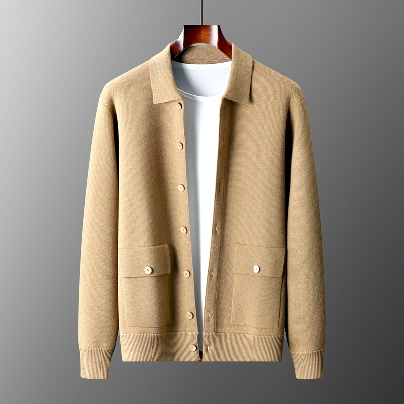 Men's Wool Cardigan