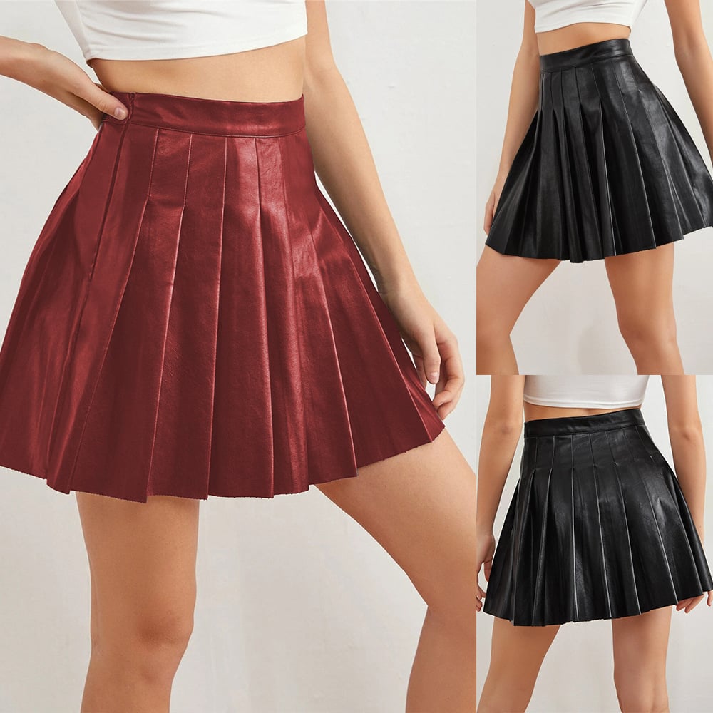 Pleated Skirt in Action
