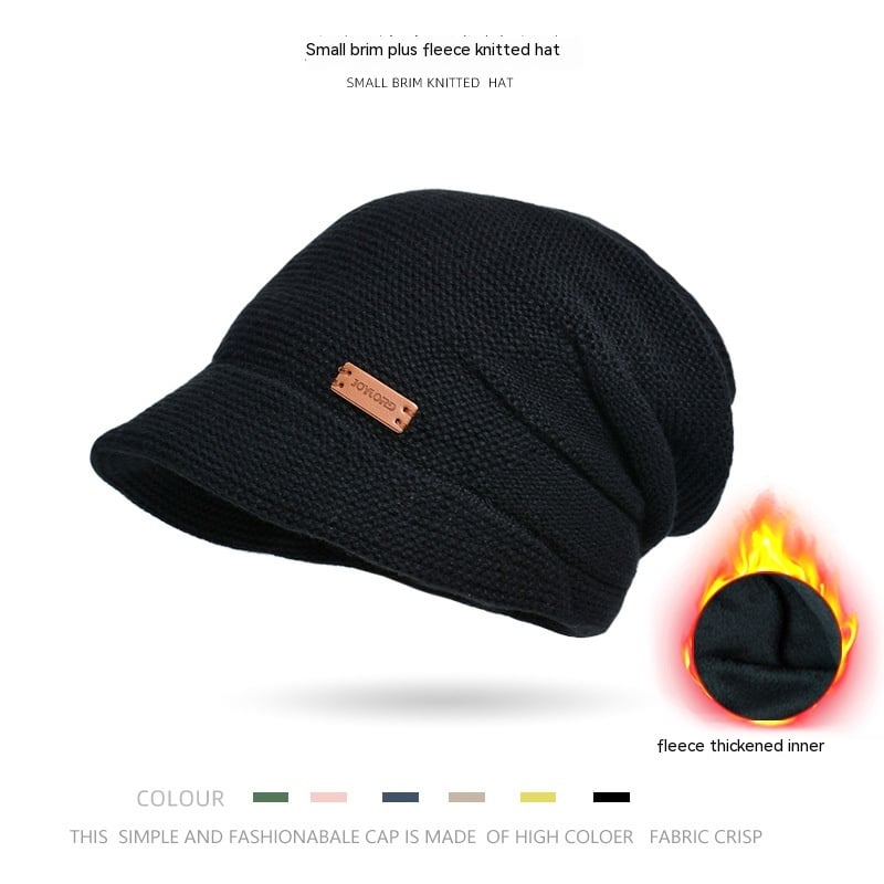 Fleece-lined Pile Heap Cap - Various Colors