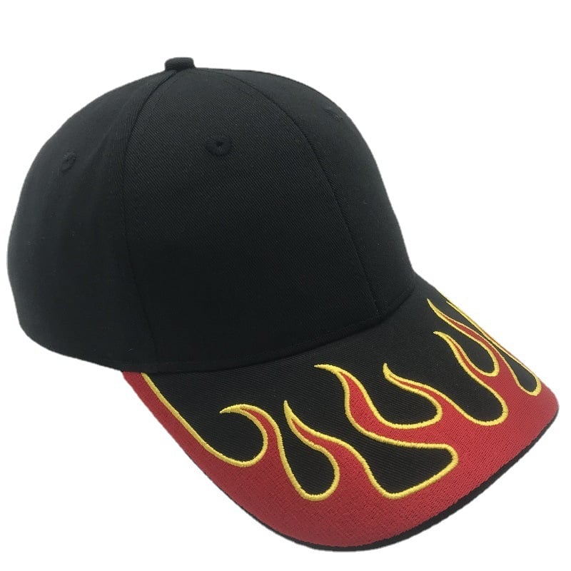 Embroidered Detail of the Baseball Cap