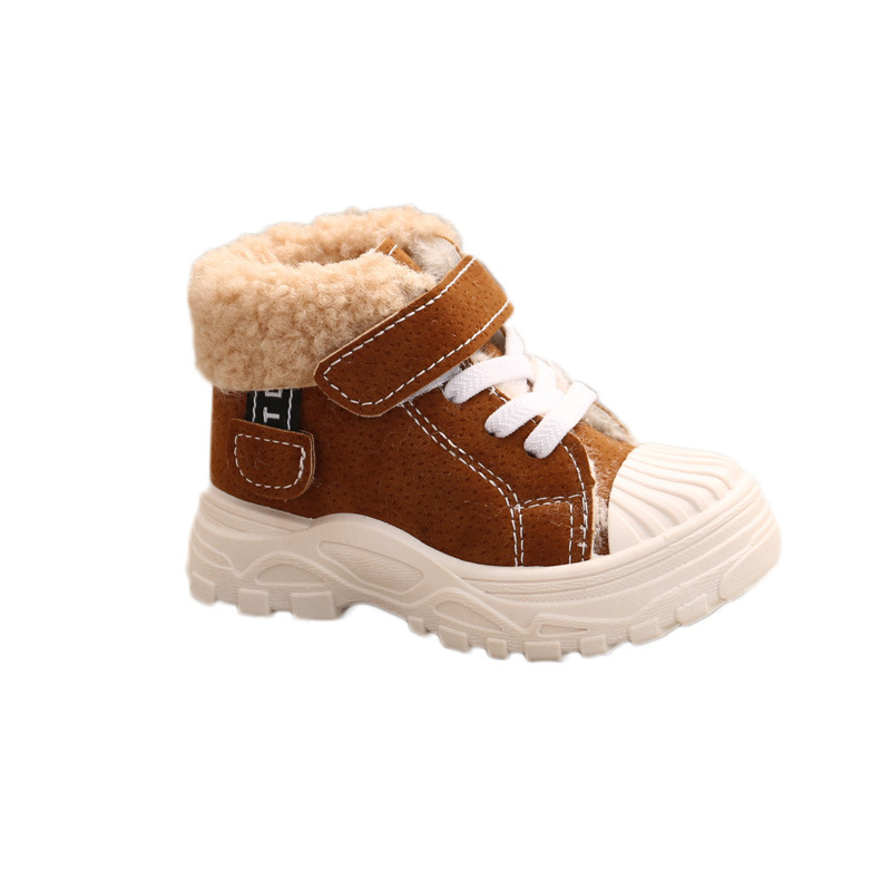 Boy Fleece-lined Waterproof Short Boots Image 3
