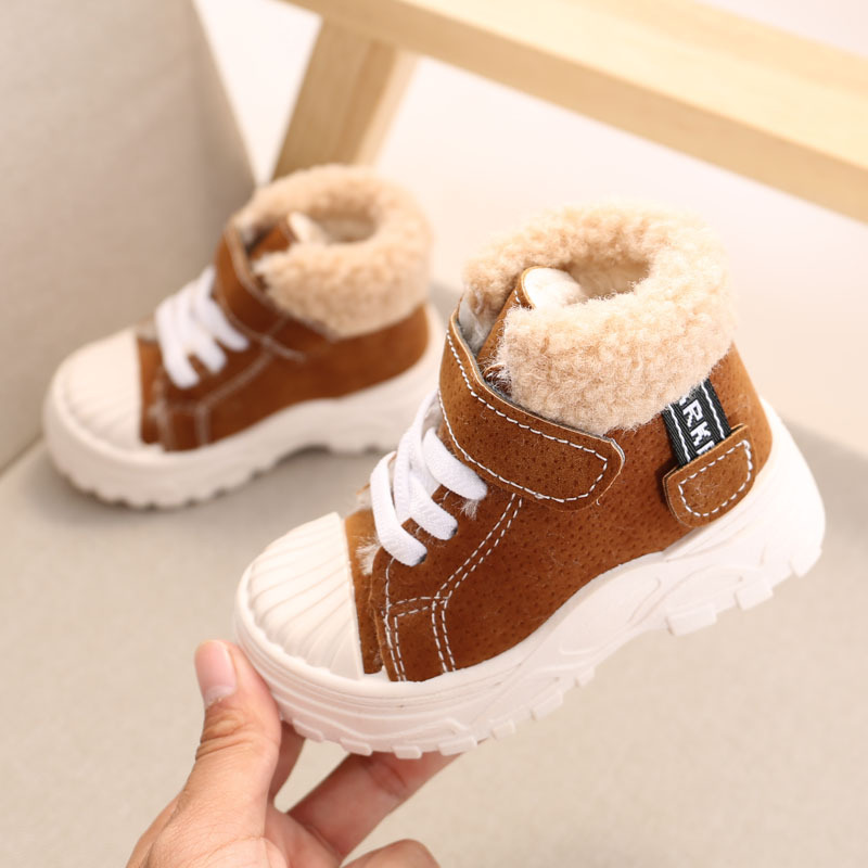 Boy Fleece-lined Waterproof Short Boots Image 4