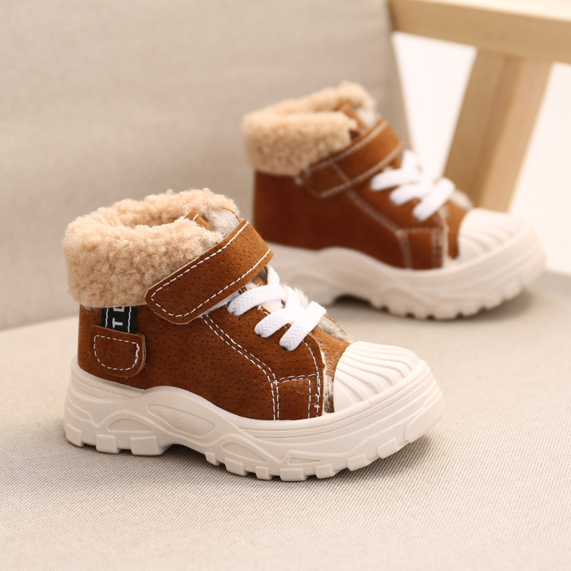 Boy Fleece-lined Waterproof Short Boots Image 1