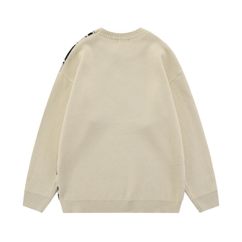 Vintage Anime Couple Sweater Side View