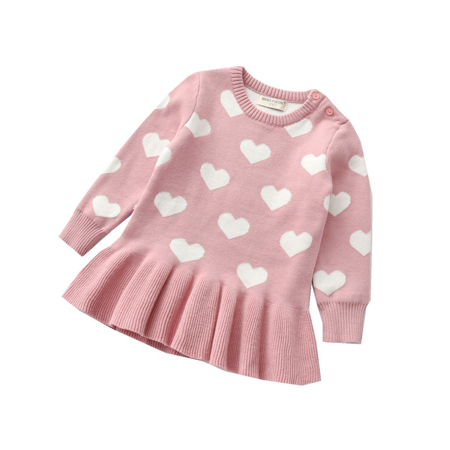 Knitwear Bottoming Sweater Red Pink 3