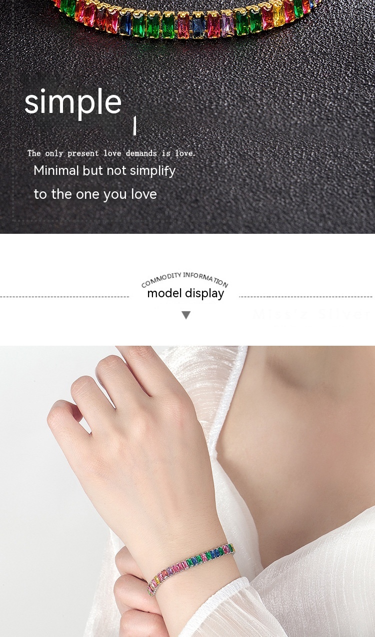 Colorful Crystal Bracelet 1