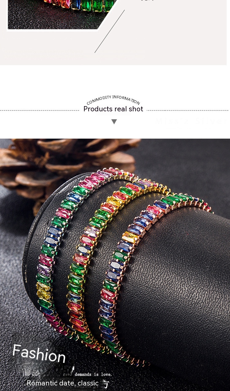 Colorful Crystal Bracelet 12