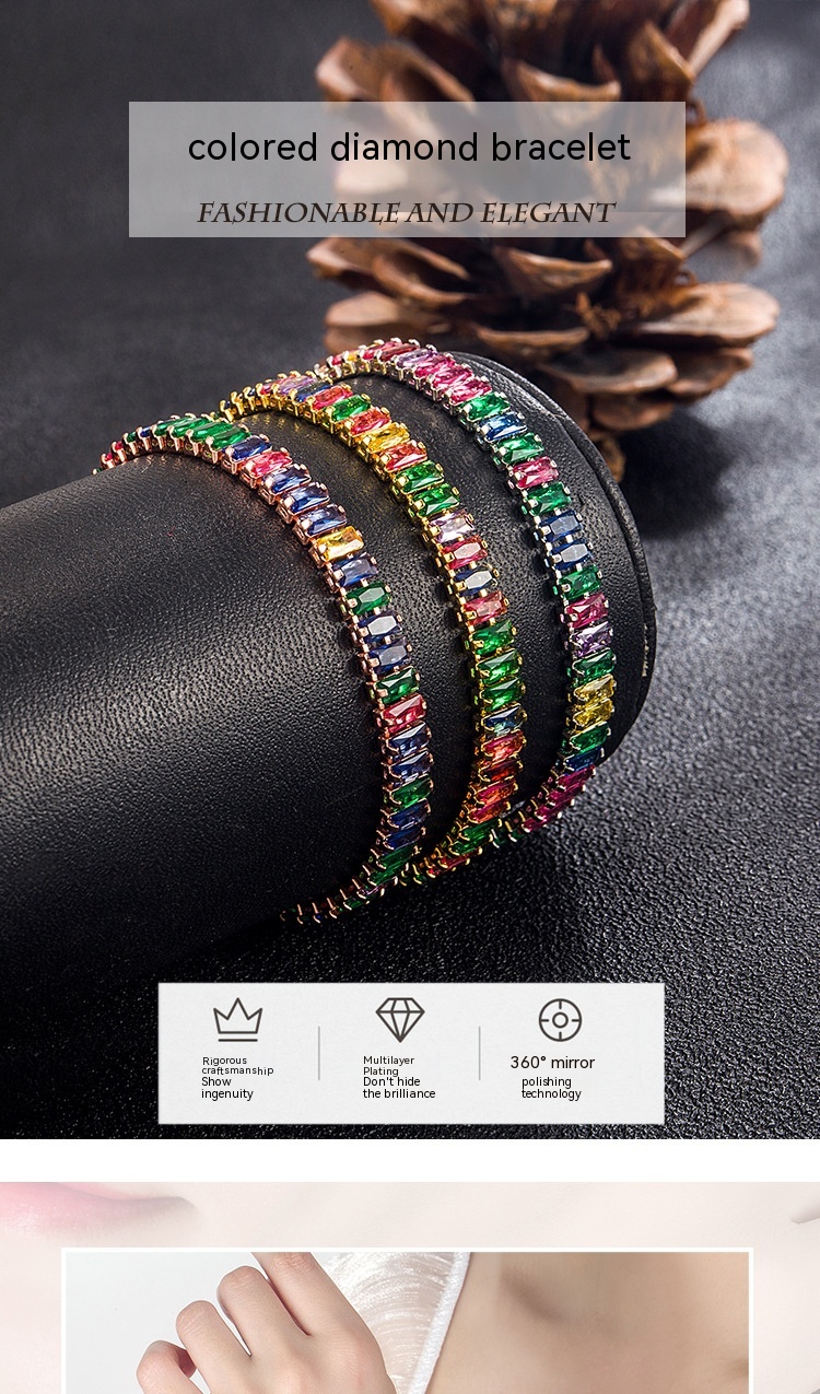 Colorful Crystal Bracelet 9