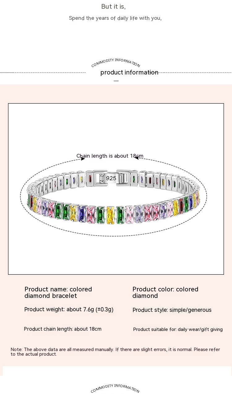 Colorful Crystal Bracelet 14