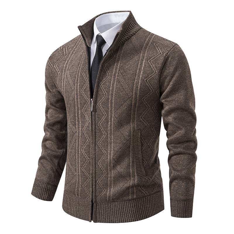 Men's Casual Loose Cardigan Sweater - Image 3