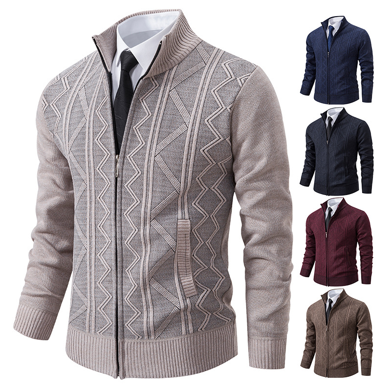 Men's Casual Loose Cardigan Sweater - Image 7
