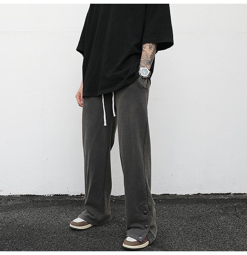 Slit Loose Terry Sweatpants
